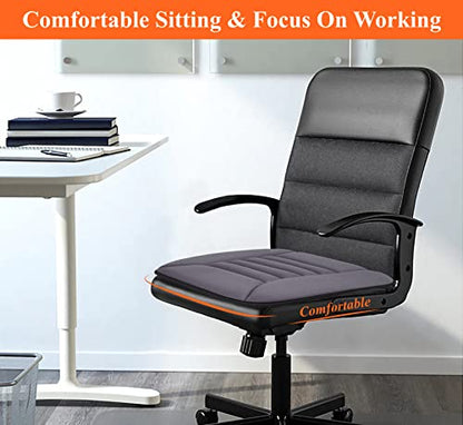 Memory Foam Car Seat Cushion for Driver and Office Chair Comfort