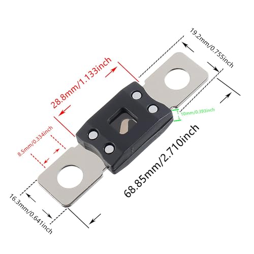 250A MEGA High Current Fuse (2 Count)