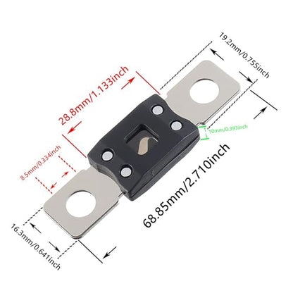 175A MEGA High Current Fuse (2 Count)