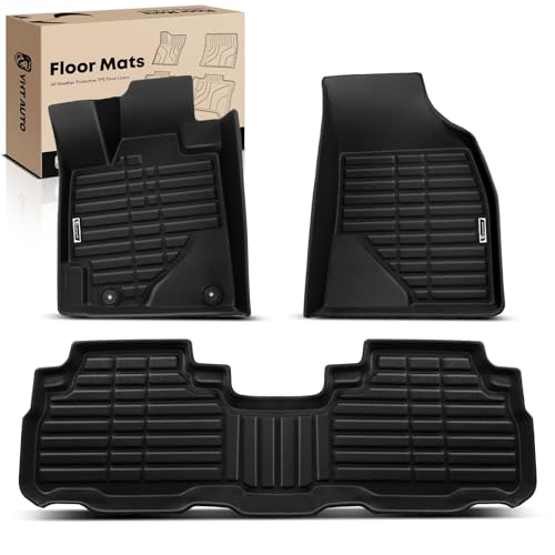 Automotive Floor Mats for Toyota Highlander 2008 (3 Count)