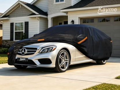7 Layers Waterproof Sedan Car Cover for Mercedes Benz C Class