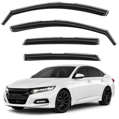 Window Deflectors Smoke Tinted In (4 Count)