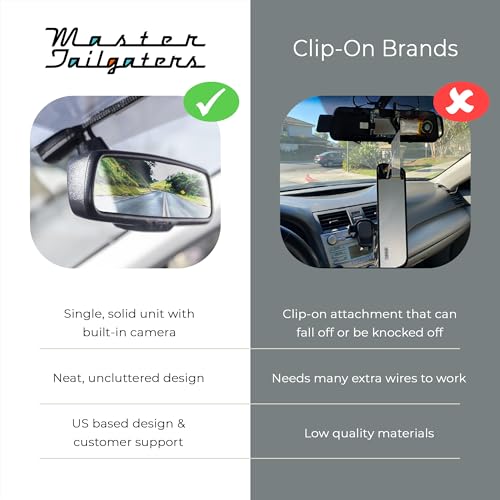 10" OEM Rear View Mirror Dash Cam with 10" LCD Screen