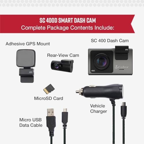 Smart Dash Cam + Rear Cam