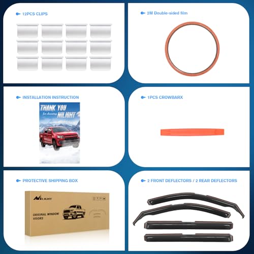 in Channel Rain Guards for Jeep Grand Cherokee L 2021