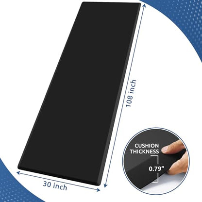 0.8" Thick Kitchen Mat Cushioned Anti Fatigue Rug Comfort Floor Mats