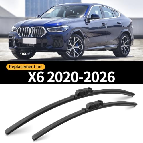 Front Windshield Wiper Blades for BMW X6 2020
