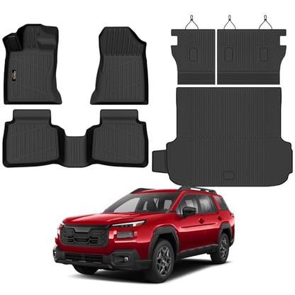 Floor Mats & Cargo Liner & Backrest Mat Custom for Subaru Outback 2026