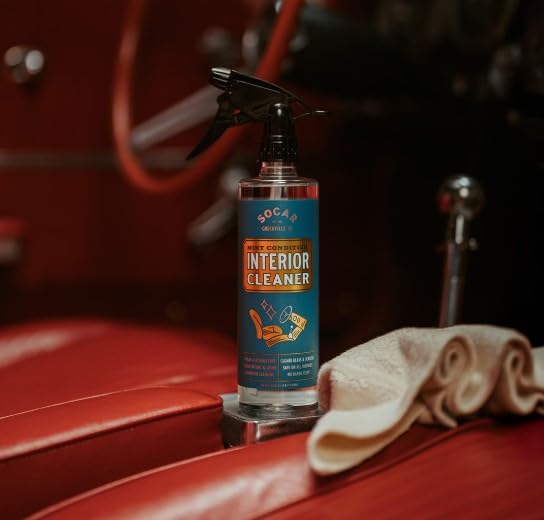 SOCAR Mint Condition Interior Car Cleaner 16 fl oz. Professional Grade for Dirt (16 Fl Oz)