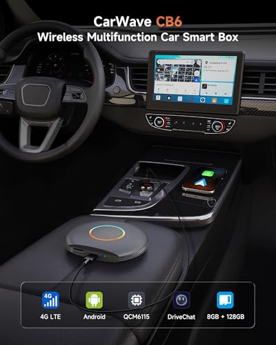 2025 Upgrade CB6 CarPlay AI Box&Android AI Box