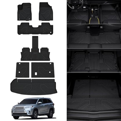 Floor Mats for Toyota Highlander 2014 (5 Count)