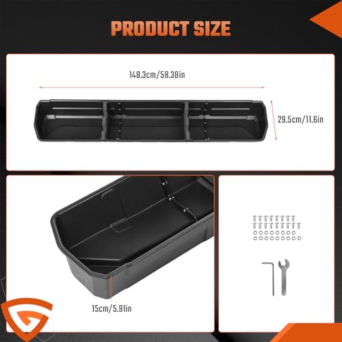 Truck Underseat Storage Box Fits for Dodge Ram 1500 Crew Cab