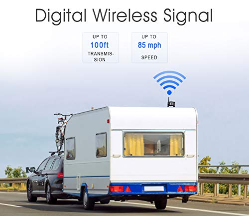 Wireless Backup Camera System Kit for Rv