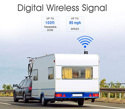 Wireless Backup Camera System Kit for Rv