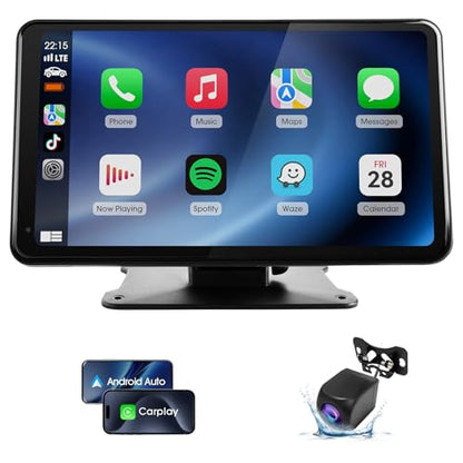 Wireless CarPlay & Android Auto Screen for Car