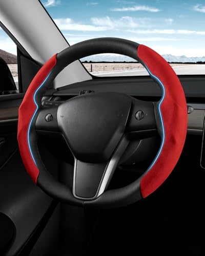 Custom Fit for Tesla Steering Wheel Cover