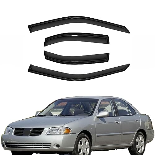 Outside Rain Guards Compatible with Nissan Sentra Sedan 00