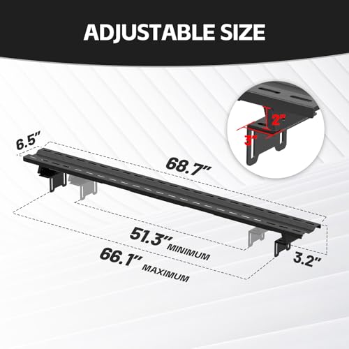 Adjustable Truck Bed Racks Compatible with Tacoma