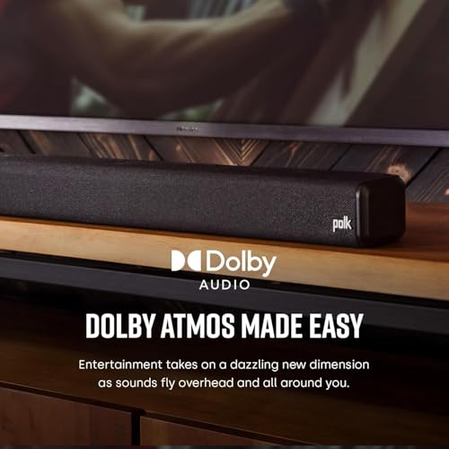 Signa S4 Dolby Atmos 3D Sound Bar System with 5.9" Wireless Sub