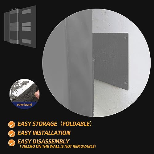 2 Pack Sport Wall Pads 2” Thick Foam Protection Padding Basketball Gym Garage Protectors
