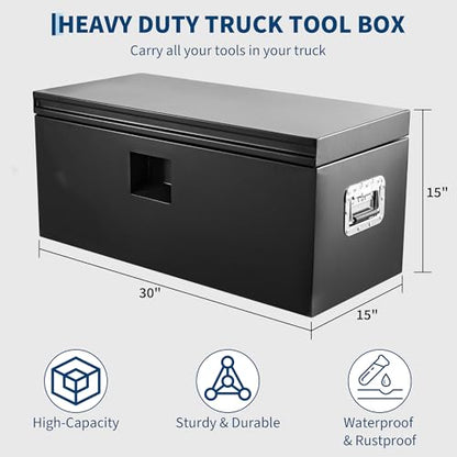 Truck Bed Tool Box Heavy Duty Steel Toolbox with Hydraulic