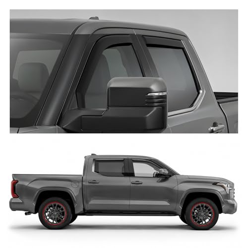 Window Deflectors Smoke Tinted In