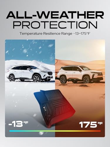 Automotive Floor Mats for Chevy Traverse 2018 (5 Count)