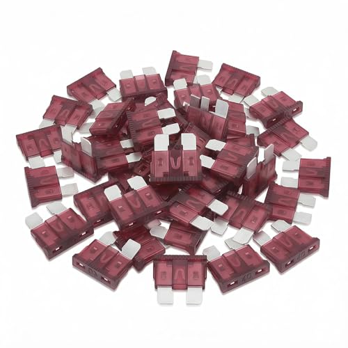 80Pcs) 40 Amp Standard Fuse, 40A Car Blade Fuses for Car/RV/Truck/SUV/Motorcycle/Boat