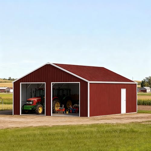 33FT x 25FT Metal Carport