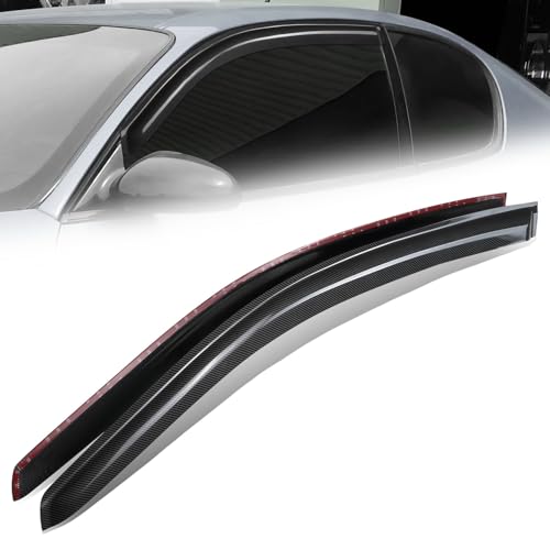 2PCS Tape On Window Visors for 2000 (2 Count)