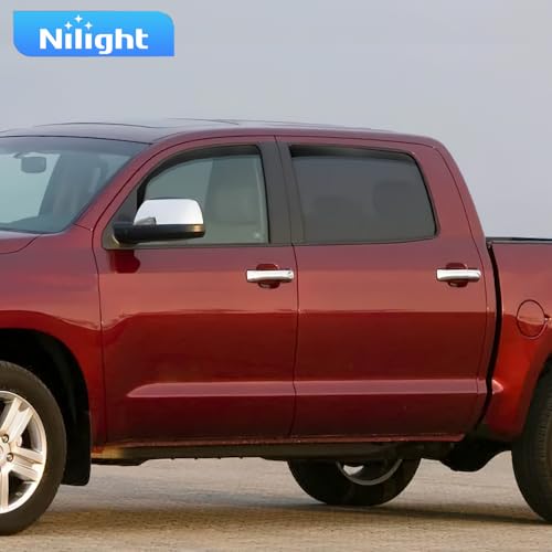 in Channel Rain Guards for Toyota Tundra CrewMax 2007