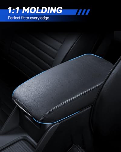Armrest Cover for 2020 2021 2022 2023 2024 2025 Nissan Sentra Accessories Center Console Middle Lid Pad Protector for Car Elbow Rest