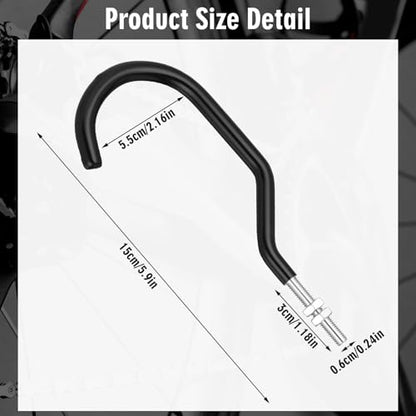 8 Pcs Machine Thread Bicycle Storage Hook