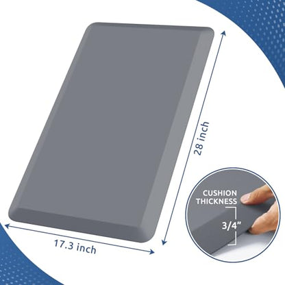 Kitchen Mat Cushioned Anti Fatigue Kitchen Rug Non Slip Standing Mat Comfort Floor Mats for Sink Office