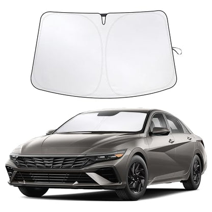 Windshield Sun Shade Compatible for Hyundai Elantra 2021