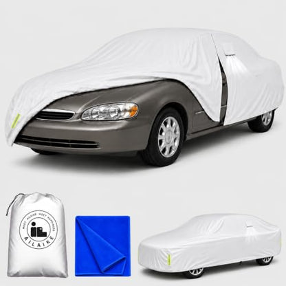 Heavy Duty Full Car Cover Custom Fit for Mercury Sable 1995