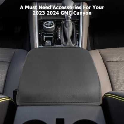 2025 2026 Canyon Center Console Cover Compatible with 2023 2024 2025 2026 GMC Canyon & Chevy Colorado Accessories Armrest Cover Center Console Pad Armrest Console Cover