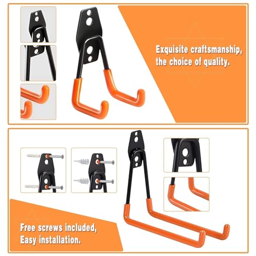 Steel Garage Storage Hooks (32 Count)