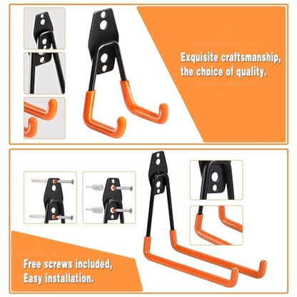 Steel Garage Storage Hooks (32 Count)