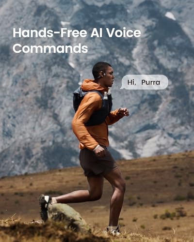 Purra Run IP67 Bone Conduction Open Ear Sports Bluetooth Headphones