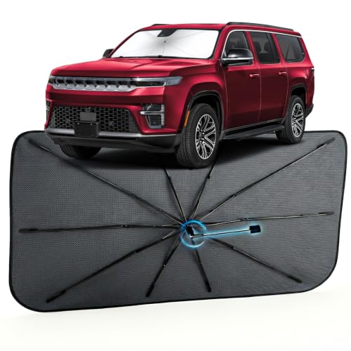 Car Windshield Sun Shade for Jeep Wagoneer 2022