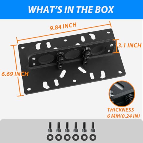 Engine Lift Plate LS Engine Lift Plate Hoist Motor Engine Lift Bracket Carb Carburetor Hoist for LS Engine for Chevy Ford SBC BBC