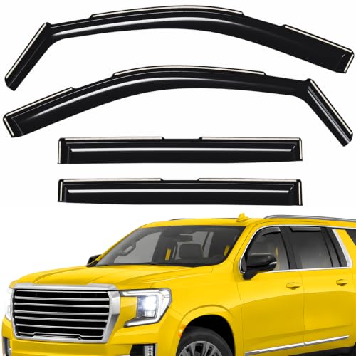 Extra Durable Window Deflectors in (4 Count)