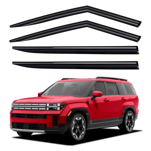 Window Visors Rain Guards for 2024 2025 2026 Hyundai Santa Fe
