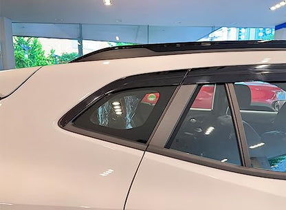AUTOCLOVER Smoked Window Visor Sun Rain Vent Guard 4p for 2024 Trax