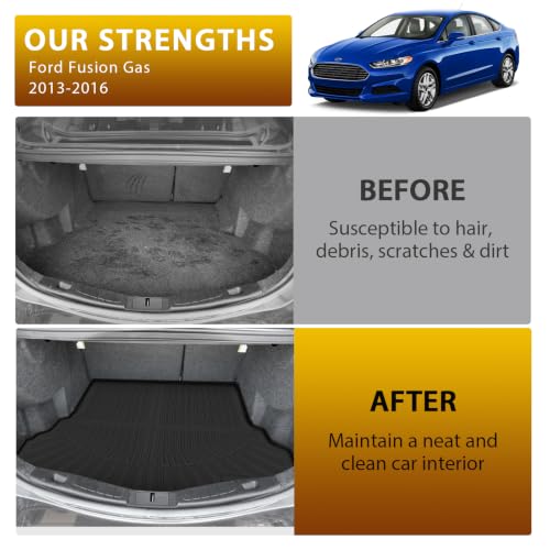 Floor Mats Cargo Liner for Ford Fusion Gas S