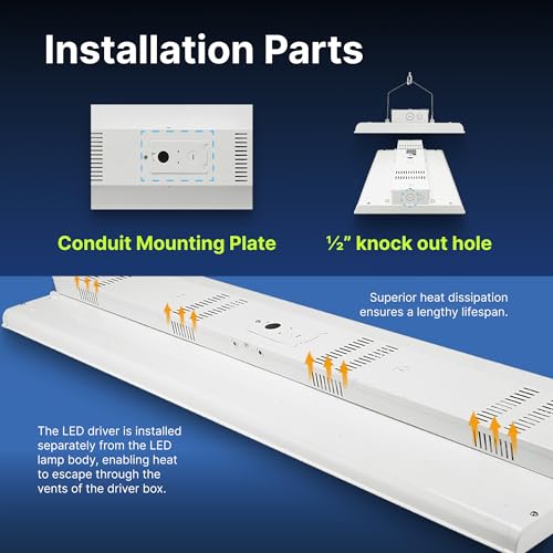4 FT Linear LED Shop Light