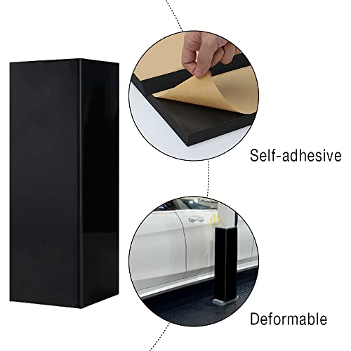 Garage Wall Protector Foam Corner Guard for Parking Lot 4Pk Car Door Bumper (2 Count)