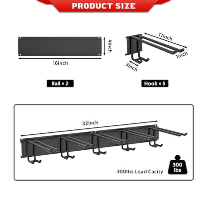 Ski Rack Wall Mounted Ski Storage Rack