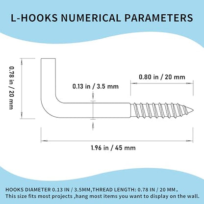 304 Stainless Steel 2 in Screw (20 Count)